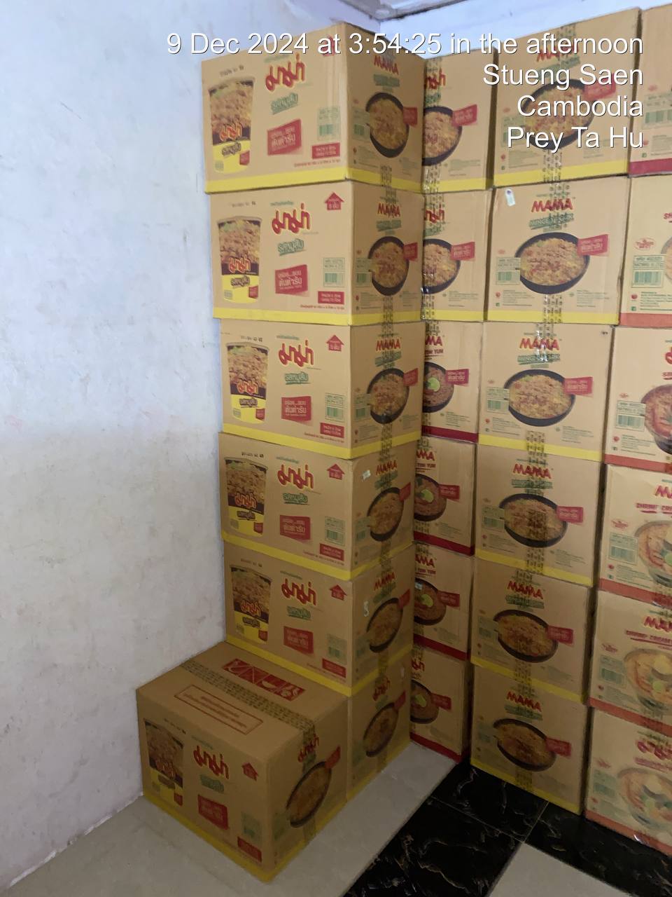 MAMA THAI PRESIDENT FOOD IN CAMBODIA WITH THE BEST DISTRIBUTOR IN CAMBODIA